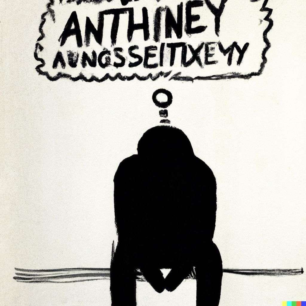 a representation of anxiety, by Banksy